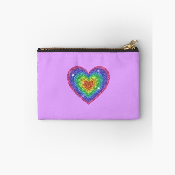 Item preview, Glitter Rainbow Love Heart designed and sold by Kusaka.art.