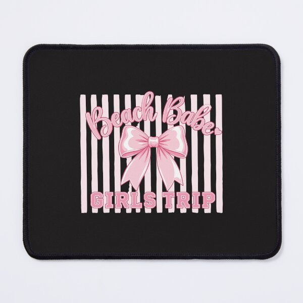 Item preview, Beach Babes Girls Trip Pink Bow Summer Vacation Cute Design designed and sold by kiralynstration.