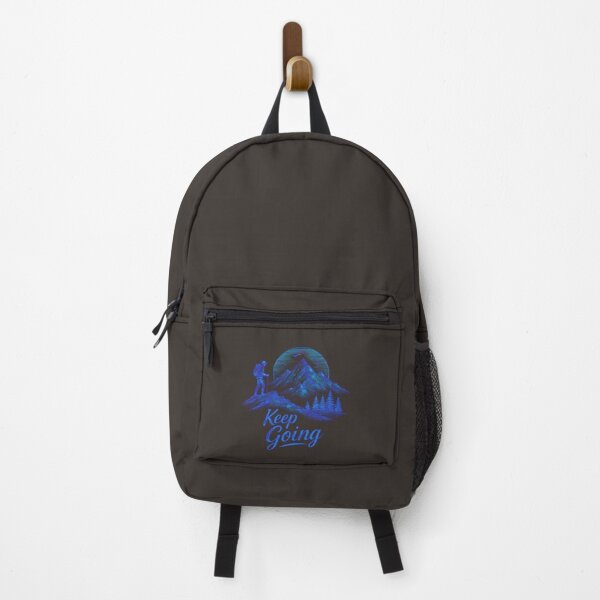Item preview, Keep Going – Mountain Hiking Motivation Design designed and sold by TeoraMotif Studio.