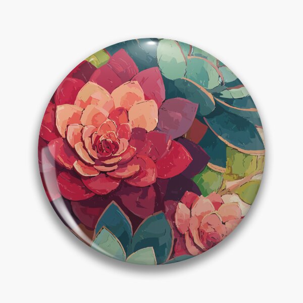 Item preview, Stone and Petal Mosaic - Succulents designed and sold by bapupa.