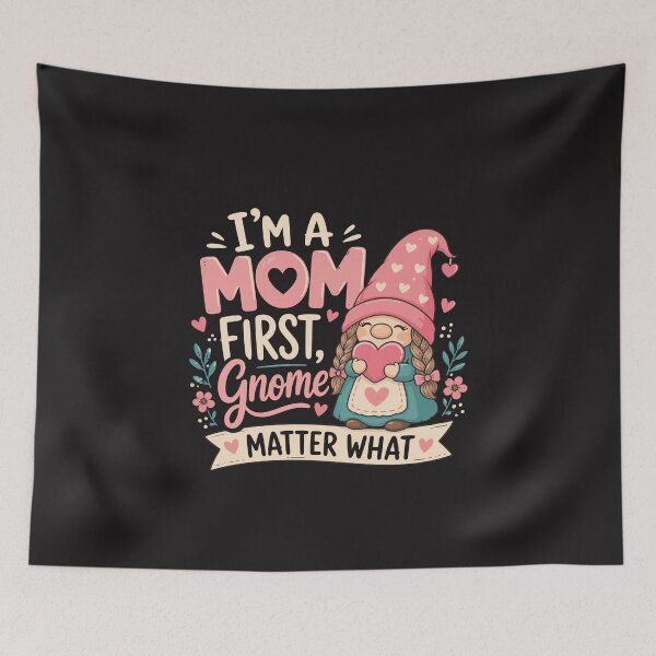 Item preview, Im A Mom First Gnome Cute Mothers Day Mom Love Design designed and sold by kiralynstration.
