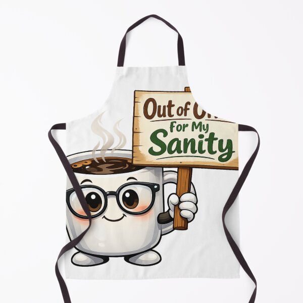 Item preview, Out of Office Sanity Teacher Burnout designed and sold by Art by Debasish.
