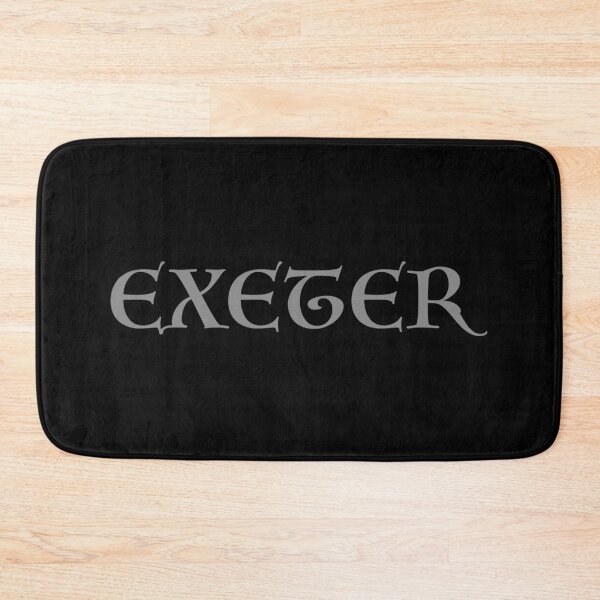 Item preview, Exeter old medieval style text (Grey) designed and sold by STUDIO-72.