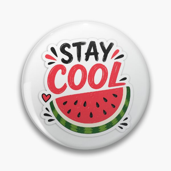 Item preview, Stay cool Watermelon  sticker designed and sold by Blushbomb.