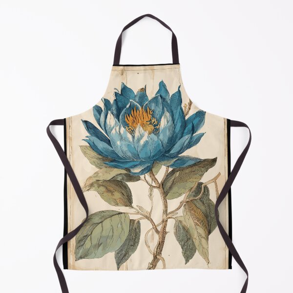 Item preview, The Azure Peony - Vintage Botanical Art designed and sold by bapupa.