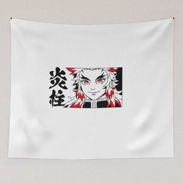 Item preview, Rengoku Flame Hashira Banner Aesthetic designed and sold by The-Lone-Rodent.