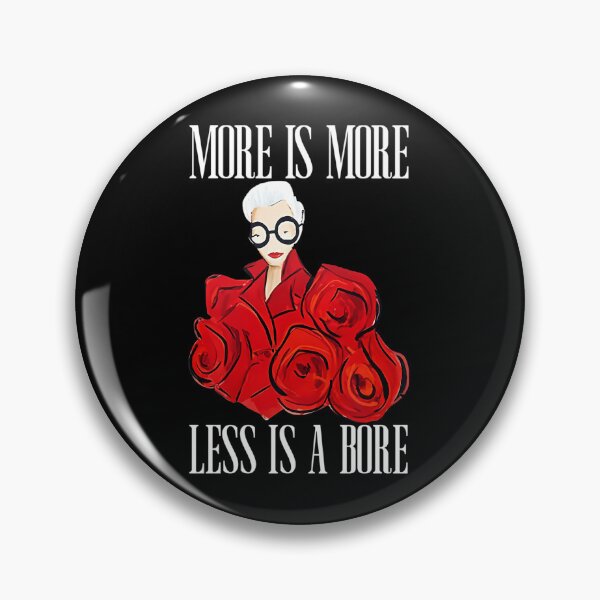 Item preview, IRIS APFEL - More is more less is a bore  designed and sold by kpopshopcom.