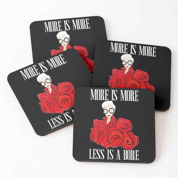 Item preview, IRIS APFEL - More is more less is a bore  designed and sold by kpopshopcom.