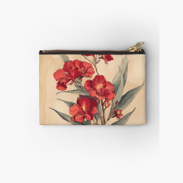 Item preview, Crimson Oleander Branch - Vintage Botanical Art designed and sold by bapupa.