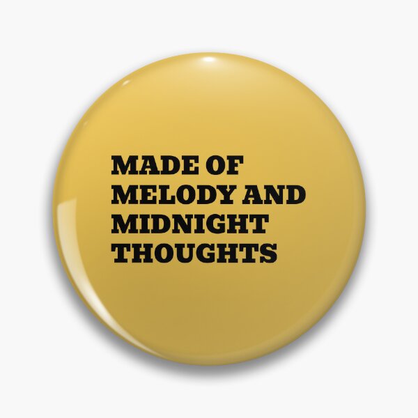 Item preview, Made of Melody and Midnight Thoughts designed and sold by WakeNBake-Tees.