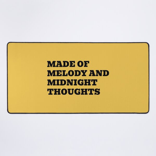 Item preview, Made of Melody and Midnight Thoughts designed and sold by WakeNBake-Tees.