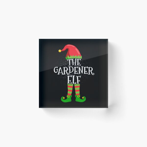 Item preview, GARDENER Elf Family Matching Christmas Group designed and sold by CosmoKitsch.