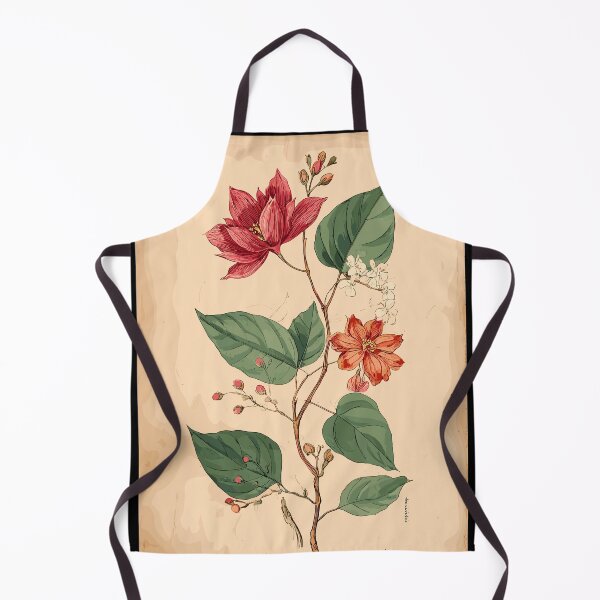 Item preview, Wild Rose and Jasmine Study - Vintage Botanical Art designed and sold by bapupa.