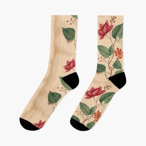 Item preview, Wild Rose and Jasmine Study - Vintage Botanical Art designed and sold by bapupa.