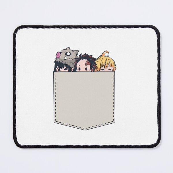 Item preview, Demon Slayer Trio Pocket Chibi Art designed and sold by The-Lone-Rodent.
