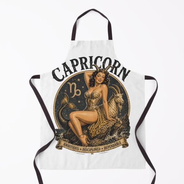 Item preview, ZODIAC PINUP CAPRICORN Variant designed and sold by PINDROPPA.