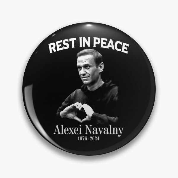 Item preview, Free Navalny, Alexei Navalny Russian Politician, Rest In Peace, RIP NAVALNY 1976 - 2024   designed and sold by kpopshopcom.