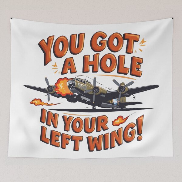 Item preview, Perfectly Fine Left Wing Hole - War Thunder designed and sold by Dhenin Studio.