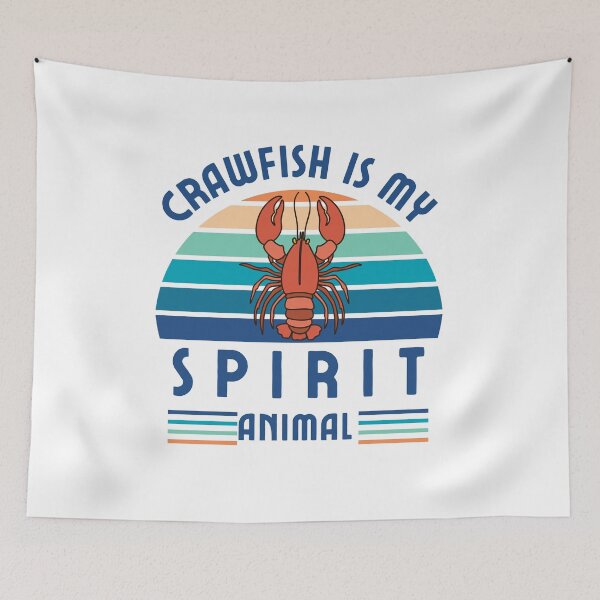 Item preview, Crawfish is my spirit animal designed and sold by sydney-syder.