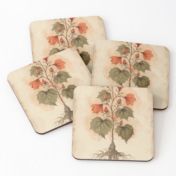 Item preview, Roots of the Saffron Bloom - Vintage Botany designed and sold by bapupa.