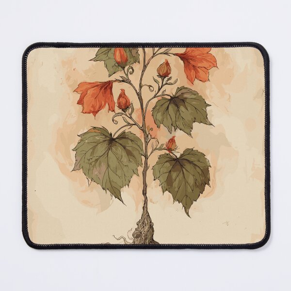 Item preview, Roots of the Saffron Bloom - Vintage Botany designed and sold by bapupa.