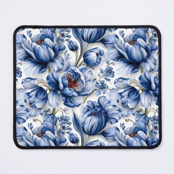Item preview, Delft Blue Tulip Garden designed and sold by House of Blue.