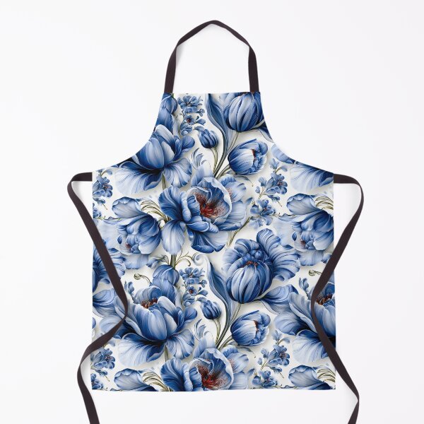 Item preview, Delft Blue Tulip Garden designed and sold by House of Blue.