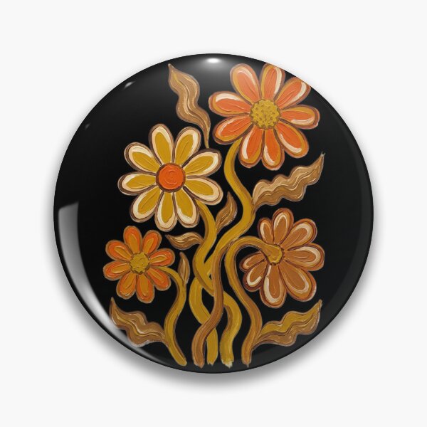 Item preview, Retro Daisy Wave | 70s Groovy Floral Painted Aesthetic designed and sold by OVERRIDESTUDIOS.
