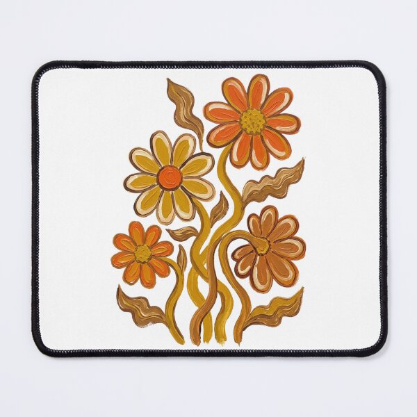 Item preview, Retro Daisy Wave | 70s Groovy Floral Painted Aesthetic designed and sold by OVERRIDESTUDIOS.