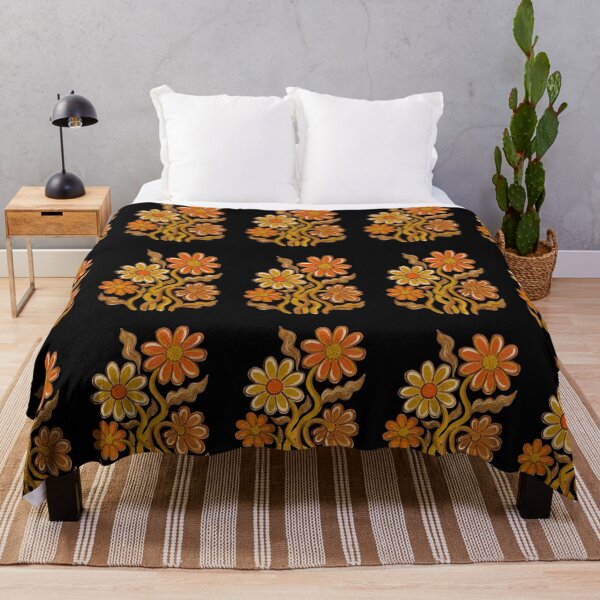 Item preview, Retro Daisy Wave | 70s Groovy Floral Painted Aesthetic designed and sold by OVERRIDESTUDIOS.
