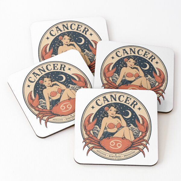 Item preview, ZODIAC PINUP CANCER Variant  designed and sold by PINDROPPA.