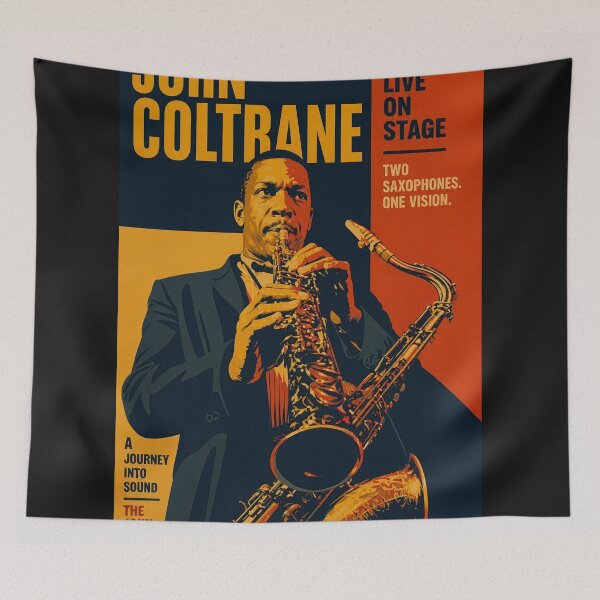 Item preview, John Coltrane poster designed and sold by andreisky.