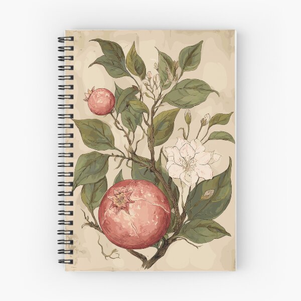 Item preview, Study of the Pomegranate Branch - Vintage Botany designed and sold by bapupa.