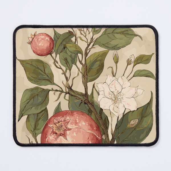 Item preview, Study of the Pomegranate Branch - Vintage Botany designed and sold by bapupa.