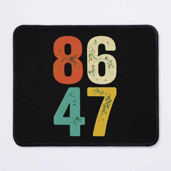 Item preview, Vintage 8647 Retro Distressed Number Typography Design designed and sold by haitrieuic96.