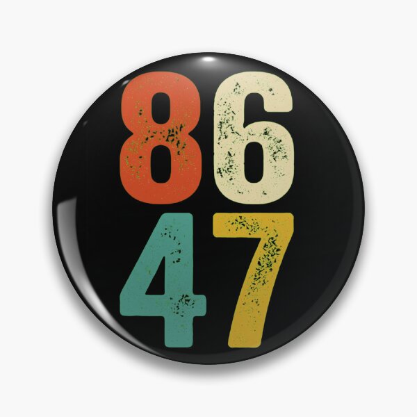 Item preview, Vintage 8647 Retro Distressed Number Typography Design designed and sold by haitrieuic96.