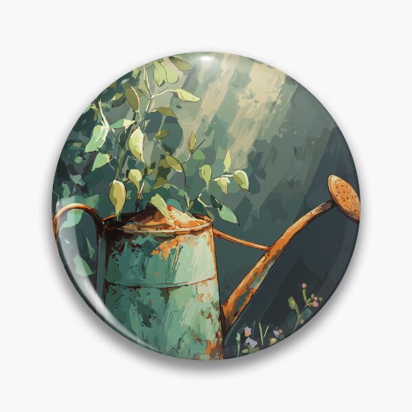 Item preview, Sunbeam on the Patina - Watering Can designed and sold by bapupa.