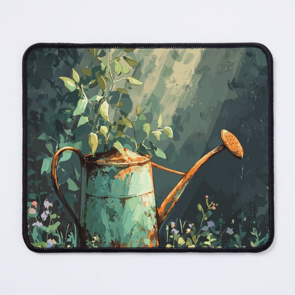 Item preview, Sunbeam on the Patina - Watering Can designed and sold by bapupa.