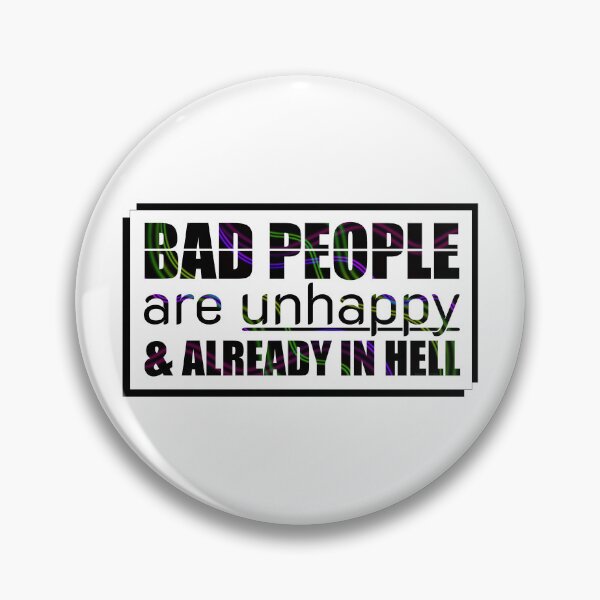 Item preview, Bad people designed and sold by Jenn Brody.