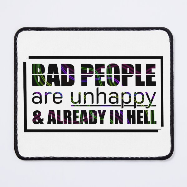 Item preview, Bad people designed and sold by Jenn Brody.