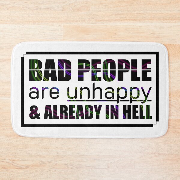 Item preview, Bad people designed and sold by Jenn Brody.