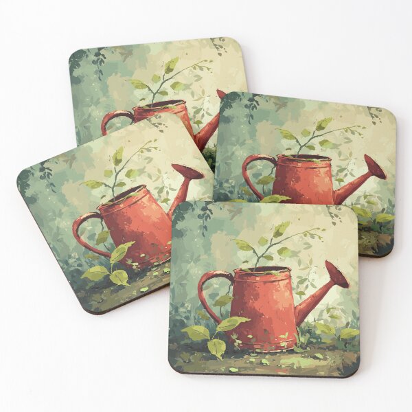Item preview, Scarlet Vessel of Growth - Watering Can designed and sold by bapupa.