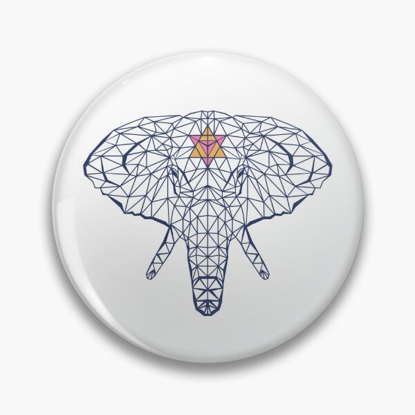 Item preview, Geometric Elephant Line Art Spiritual Design designed and sold by ART-J-JAKE Wear.