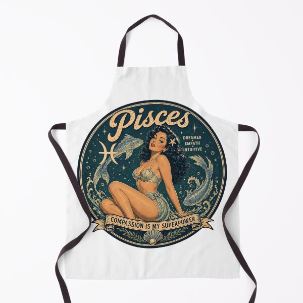 Artikelvorschau, ZODIAC PINUP FISCHE Variante entworfen und verkauft von PINDROPPA.