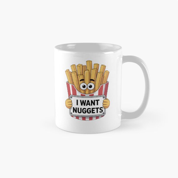 Item preview, French Fries cartoon: I want Nuggets designed and sold by Museum Of Non-Existing Art.