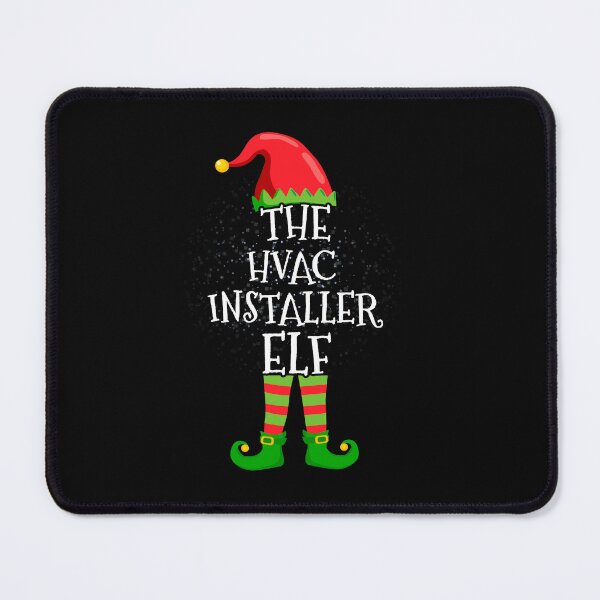 Item preview, HVAC INSTALLER Elf Family Matching Christmas Group designed and sold by CosmoKitsch.
