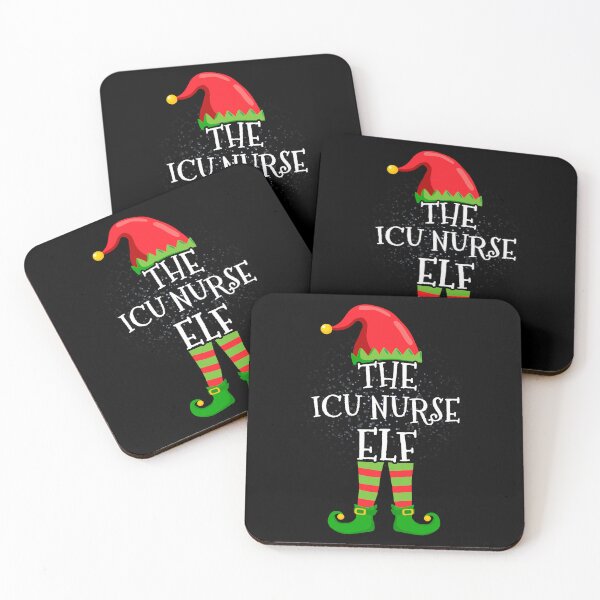 Item preview, ICU NURSE Elf Family Matching Christmas Group designed and sold by CosmoKitsch.