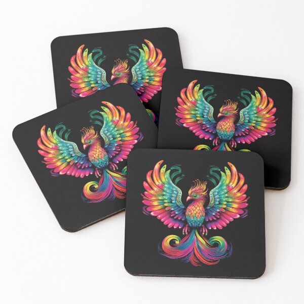 Item preview, Vibrant Magic Bird– Colorful Art designed and sold by DoraTora.