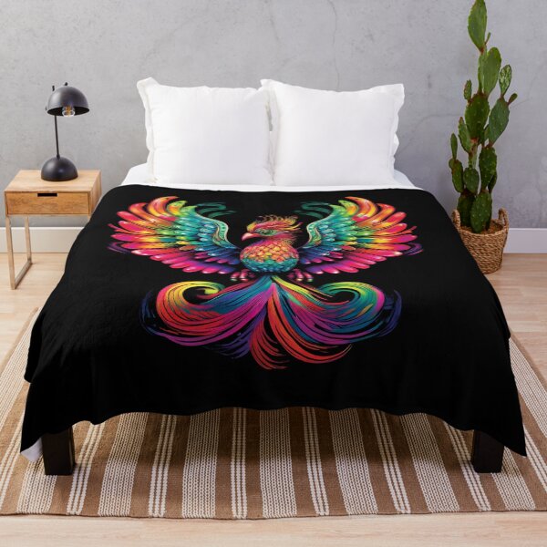 Item preview, Vibrant Magic Bird– Colorful Art designed and sold by DoraTora.