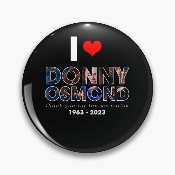 Item preview, Thank you for the memories Donny Osmond 1963 – 2023, I Love Donny Osmond  designed and sold by avidmedia.